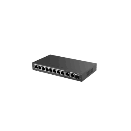 RG-ES210GS-P, 10-Port Gigabit Smart Cloud Managed PoE Switch